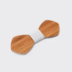 Outlet HappyBulle Noeud papillon enfant personnalisé gravé bois Dandy