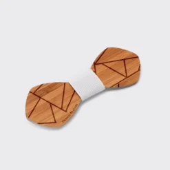 Outlet HappyBulle Noeud papillon personnalisé gravé bois Dandy