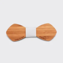 Outlet HappyBulle Noeud papillon personnalisé gravé bois Dandy
