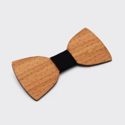 Best HappyBulle Noeud papillon personnalisé gravé bois Classique
