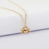 Best HappyBulle Pendentif enfant crabe plaqué or 7x12 mm