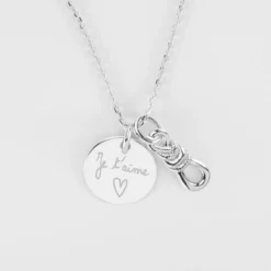 HappyBulle Pendentif enfant personnalisé 