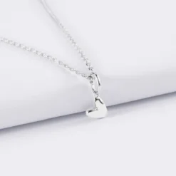 Best HappyBulle Pendentif enfant petit coeur bombé argent 7 mm - x Atelier Wagram Argent rhodié 925