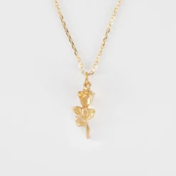 Sale HappyBulle Pendentif enfant rose plaqué or 19 mm
