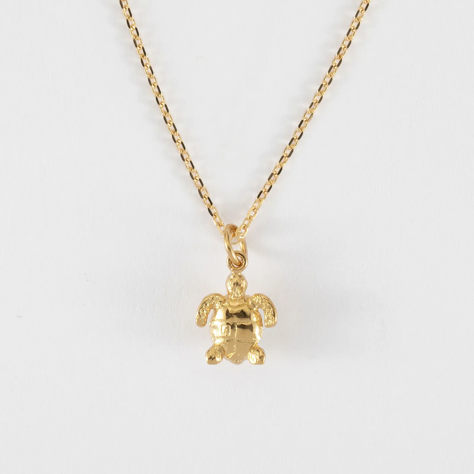Clearance HappyBulle Pendentif enfant tortue plaqué or 10 mm Plaqué or 18k