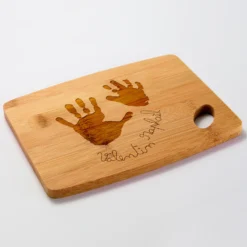 Outlet HappyBulle Planche à découper personnalisée bambou gravé 20x15 cm
