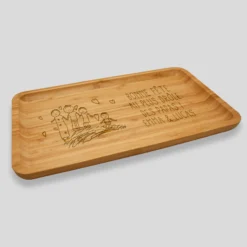 Discount HappyBulle Plateau personnalisé bois gravé 35x20 cm