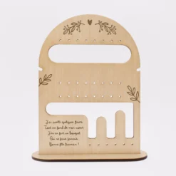 Sale HappyBulle Porte-bijoux personnalisé bois gravé 165x117 mm