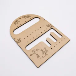 Sale HappyBulle Porte-bijoux personnalisé bois gravé 165x117 mm