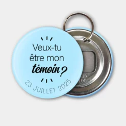 Best HappyBulle Porte clés-décapsuleur personnalisé 56mm EVG