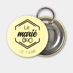 Best HappyBulle Porte clés-décapsuleur personnalisé 56mm EVG