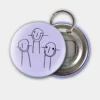 Outlet HappyBulle Porte clés-décapsuleur personnalisé 56mm