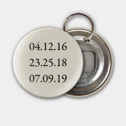 Outlet HappyBulle Porte clés-décapsuleur personnalisé 56mm