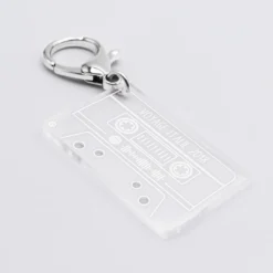 New HappyBulle Porte clés Spotify personnalisé gravé cassette rétro Acrylique