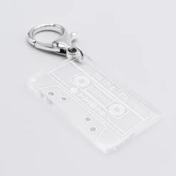 New HappyBulle Porte clés Spotify personnalisé gravé cassette rétro Acrylique