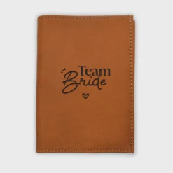Best HappyBulle Protège passeport personnalisé cuir couleur Caramel EVJF