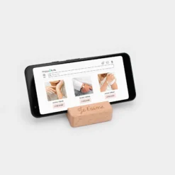 Clearance HappyBulle Support téléphone / tablette personnalisé bois gravé