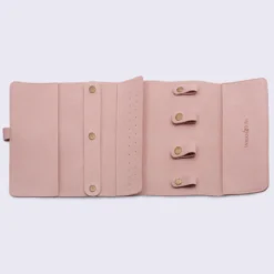 Best HappyBulle Trousse à bijoux suédine 18x38 cm