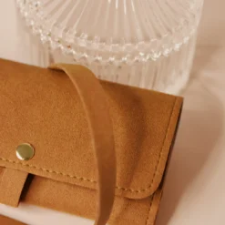 Hot HappyBulle Trousse à bijoux suédine 12x20 cm