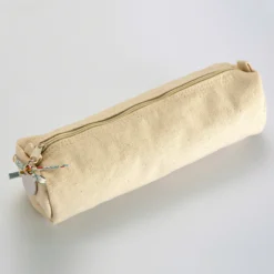 Clearance HappyBulle Trousse en coton avec noeud Liberty et médaille acier personnalisée
