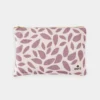 Clearance HappyBulle Trousse pétales rose coton bio petit format 24x16cm - Avril